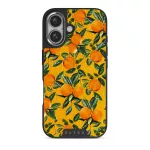 Orange Lemonade - iPhone 16 Case, Elite Dark (MagSafe) / Silver