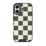 Retro Grid - iPhone 17 Case, Elite Dark (MagSafe) / Gunmetal
