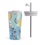 Aegean Affair - Travel Mug, 500 ml / Flap & Straw Set