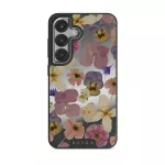 Between Pages - Samsung Galaxy S25 Plus Case, Elite Mirror Dark (Magnetic) / Silver