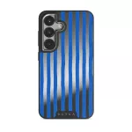 Kafenio - Samsung Galaxy S25 Plus Case, Elite Mirror Dark (Magnetic) / Silver