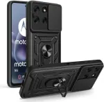 &bdquo;CamShield Pro&ldquo; dėklas &bdquo;Motorola Moto G86 5G&ldquo; Juodas