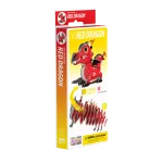 EUGY 3D kartoninis modelis &bdquo;Raudonasis drakonas&ldquo;