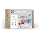 Magnetinis transporto priemonių konstruktorius CONNETIX &bdquo;Pastel Transport Pack&ldquo;, 50 dalių