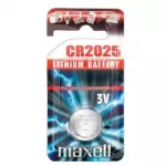 Baterija &ndash; &bdquo;Maxell CR2025&ldquo;, 1 vnt., 3 V, 170 mAh