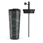 Big Dreams - Travel Mug, 700 ml / Flap & Straw Set