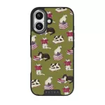 Curious Cat - iPhone 17 Case, Elite Dark (MagSafe) / Gunmetal
