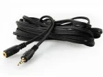 3.5 mm stereo audio extension cable, 5 m