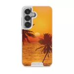 Golden Sky - Samsung Galaxy S25 Plus Case, Elite Light (Magnetic) / Silver