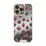 Sworn Hearts - iPhone 16 Pro Case, Elite Mirror Light (MagSafe) / Gold