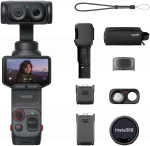 Veiksmo kamera Insta360 Luna Ultra Creator Bundle Cosmic Black LUNA03
