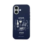 Wine & Dine - iPhone 16 Plus Case, Tough (MagSafe) / N/A