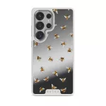 Honeycomb - Samsung Galaxy S25 Ultra Case, Elite Mirror Light (Magnetic) / Silver