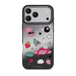 Side Quest - iPhone 17 Pro Max Case, Elite Mirror Dark (MagSafe) / Silver