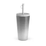 Silver Lining - Travel Mug, 500 ml / Straw
