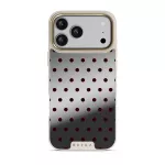 Red Velvet - iPhone 17 Pro Max Case, Elite Mirror Light (MagSafe) / Gold