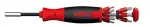 screwdriver with bit magazine liftup 25 magnetic mixed