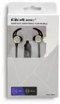 QOLTEC 50842 Sportowe słuchawki bezprzewodowe BT 5.0 JL magnetyczne mikrofon Czarne