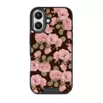 Desert Rose - iPhone 17 Case, Elite Dark (MagSafe) / Silver