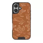 Earth Shell - iPhone 16 Case, Elite Dark (MagSafe) / Silver