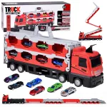 TIR transporter trailer, foldable, 200 cm + 6 cars, two-level construction, ZA6587