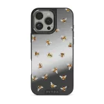 Honeycomb - iPhone 16 Pro Case, Elite Mirror Dark (MagSafe) / Gunmetal