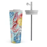 Aegean Affair - Travel Mug, 700 ml / Flap & Straw Set