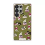 Curious Cat - Samsung Galaxy S25 Ultra Case, Elite Light (Magnetic) / Gold