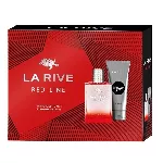 SET LA RIVE Red Line For Men EDT spray 90ml + SHOWER GEL 100ml