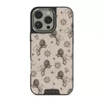 Leo - iPhone 16 Pro Case, Elite Dark (MagSafe) / Silver / Nude