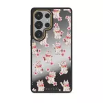 Maneki Neko - Samsung Galaxy S25 Ultra Case, Elite Mirror Dark (Magnetic) / Gold