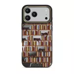 Ex Libris - iPhone 17 Pro Max Case, Elite Mirror Dark (MagSafe) / Gold