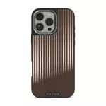 Macchiato - iPhone 16 Pro Case, Elite Mirror Dark (MagSafe) / Silver