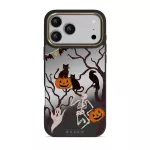Trick or Treat - iPhone 17 Pro Max Case, Elite Mirror Dark (MagSafe) / Gold