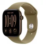 Watch Series 12 GPS 46mm Dark Bronze Aluminium Case with Olive Sport Band - M/L