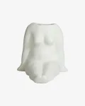 AVAJI sėdimoji dalis, viso kūno, vaza, balta