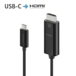 PureLink USB-C to HDMI Cable, Active 4K 1.0m, Black