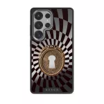 Paradox - Samsung Galaxy S25 Ultra Case, Elite Mirror Dark (Magnetic) / Silver