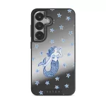 Salty Kiss - Samsung Galaxy S25 Plus Case, Elite Mirror Dark (Magnetic) / Silver