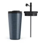 Blueprint - Travel Mug, 500 ml / Flap & Straw Set