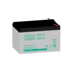 Akumuliatorius (AGM) SSB SBL (12Ah, 12V, F2, VRLA)