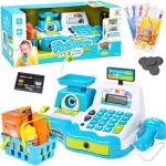 INTERACTIVE cash register for children - reader, scale, receipt 21 pieces ZA6196