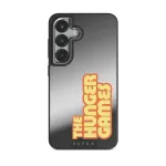The Quarter Quell - Samsung Galaxy S25 Plus Case, Elite Mirror Dark (Magnetic) / Silver