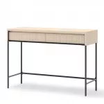 Tualetinis staliukas TREND SYPIALNIA TS9BPC, smėlio spalvos/juoda