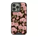 Desert Rose - iPhone 16 Pro Max Case, Elite Dark (MagSafe) / Silver