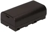 Kameros Akumuliatorius - B.I.G. NP-F550U 2600 mAh USB-C 7,4 V
