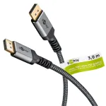 Goobay DisplayPort Cable 2.0/2.1, 80 Gbit/s | 75686 | DisplayPort to DisplayPort