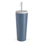 Fine Line - Travel Mug, 700 ml / Straw