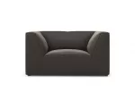 Velvet Armchair, "Siena", 1 Seat, 120x92x69 Made in Europe