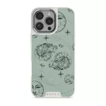 Capricorn - iPhone 16 Pro Case, Elite Light (MagSafe) / Silver / Turquoise